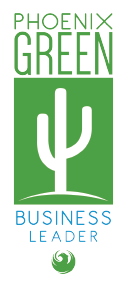 Phoenix green business leader logo